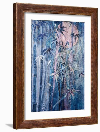 Moon and Bamboo-Margaret Coxall-Framed Giclee Print