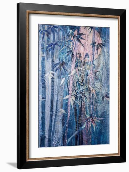 Moon and Bamboo-Margaret Coxall-Framed Giclee Print