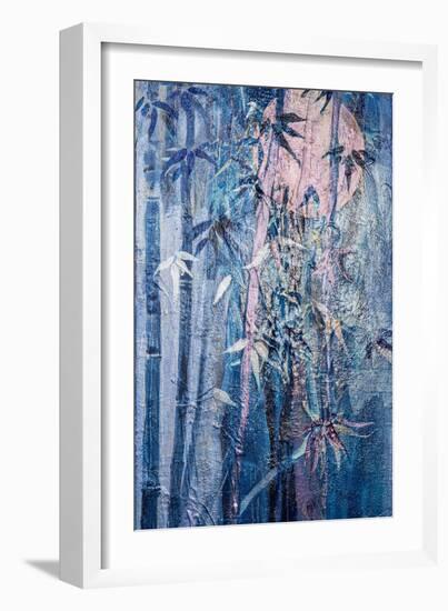 Moon and Bamboo-Margaret Coxall-Framed Giclee Print