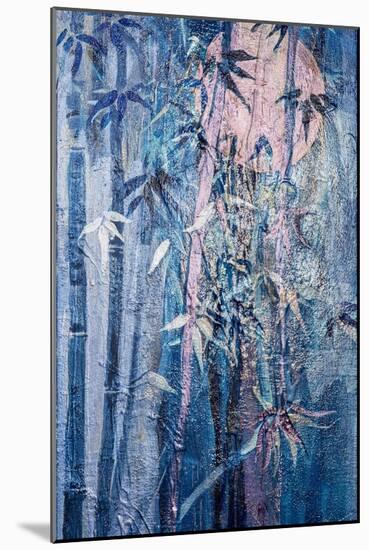 Moon and Bamboo-Margaret Coxall-Mounted Giclee Print