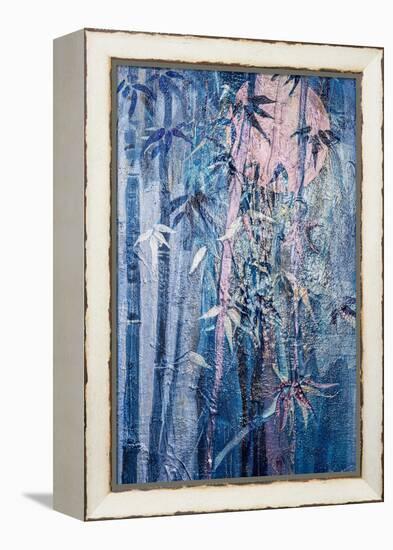 Moon and Bamboo-Margaret Coxall-Framed Premier Image Canvas