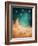 Moon And Stars-egal-Framed Art Print