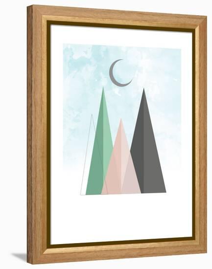 Moon Art Print 1-Kindred Sol Collective-Framed Stretched Canvas