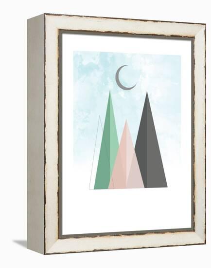 Moon Art Print 1-Kindred Sol Collective-Framed Stretched Canvas