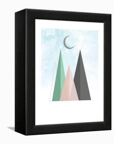 Moon Art Print 1-Kindred Sol Collective-Framed Stretched Canvas