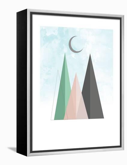 Moon Art Print 1-Kindred Sol Collective-Framed Stretched Canvas