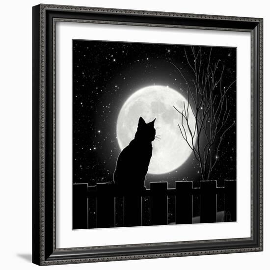 Moon Bath II-Tina Lavoie-Framed Giclee Print