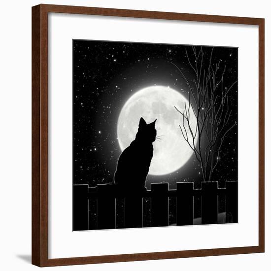 Moon Bath II-Tina Lavoie-Framed Giclee Print