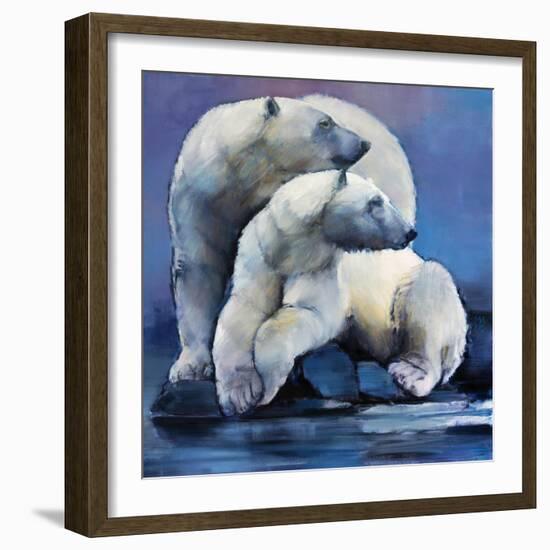 Moon Bears, 2016-Mark Adlington-Framed Giclee Print