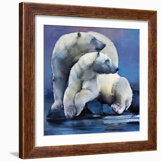 Moon Bears, 2016-Mark Adlington-Framed Giclee Print