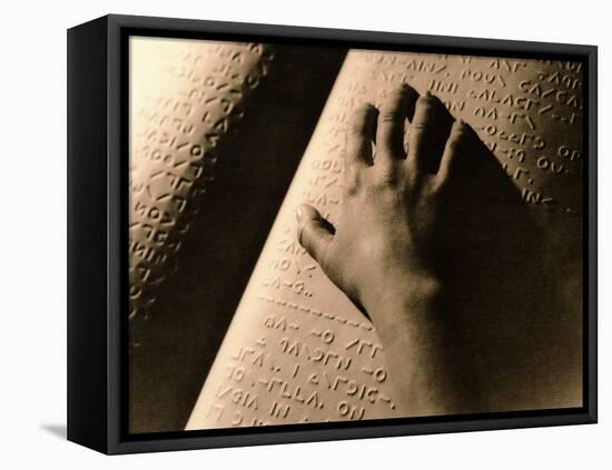 Moon Braille-Cristina-Framed Premier Image Canvas