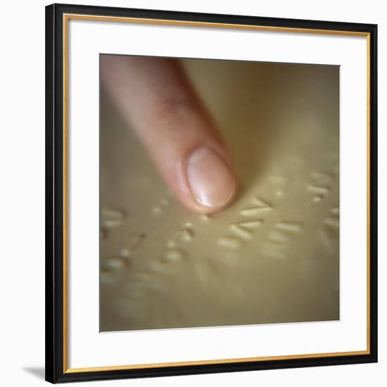 Moon Braille-Cristina-Framed Photographic Print