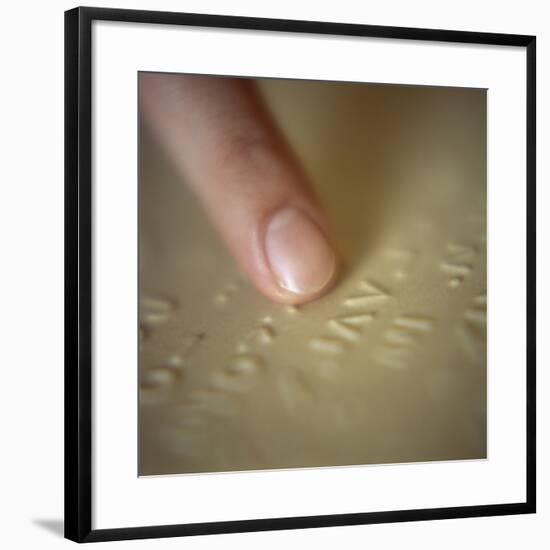 Moon Braille-Cristina-Framed Photographic Print