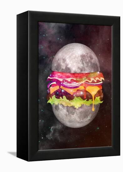 Moon Burger-null-Framed Stretched Canvas