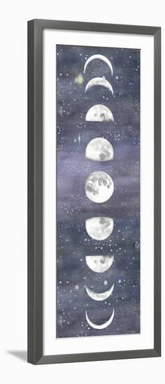 Moon Chart II-Naomi McCavitt-Framed Art Print