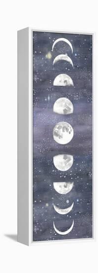 Moon Chart II-Naomi McCavitt-Framed Stretched Canvas