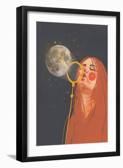 Moon Child-Gigi Rosado-Framed Giclee Print