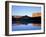 Moon & Cliffs at Sunrise Above Green River, Mineral Bottom, Colorado Plateau, Utah, USA-Scott T. Smith-Framed Photographic Print