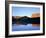 Moon & Cliffs at Sunrise Above Green River, Mineral Bottom, Colorado Plateau, Utah, USA-Scott T. Smith-Framed Photographic Print