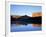 Moon & Cliffs at Sunrise Above Green River, Mineral Bottom, Colorado Plateau, Utah, USA-Scott T. Smith-Framed Photographic Print