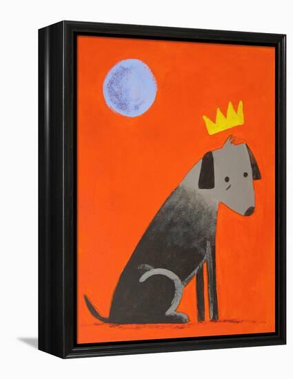 Moon Dog-Robert Filiuta-Framed Stretched Canvas