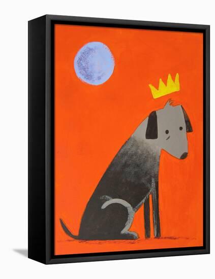 Moon Dog-Robert Filiuta-Framed Stretched Canvas