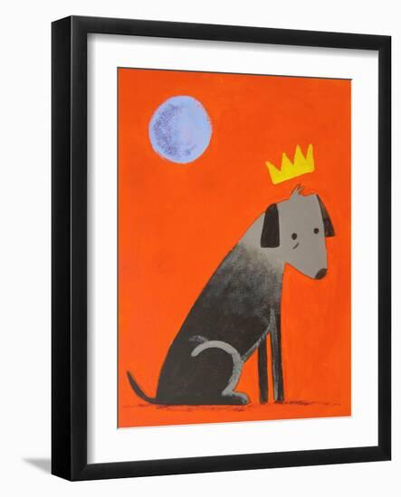 Moon Dog-Robert Filiuta-Framed Art Print