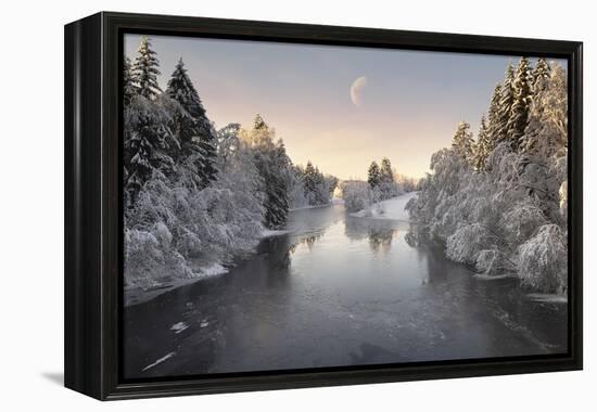 Moon Dreamland-Andreas Stridsberg-Framed Stretched Canvas