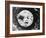 Moon Face from a Trip to the Moon-null-Framed Giclee Print