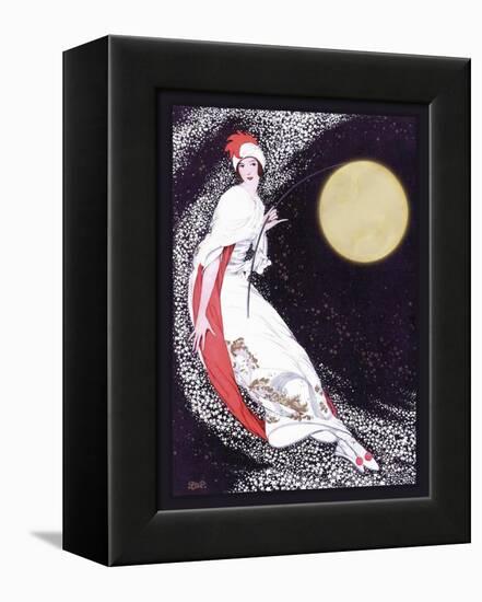 Moon Fairy Canvas 2a-Vintage Lavoie-Framed Premier Image Canvas