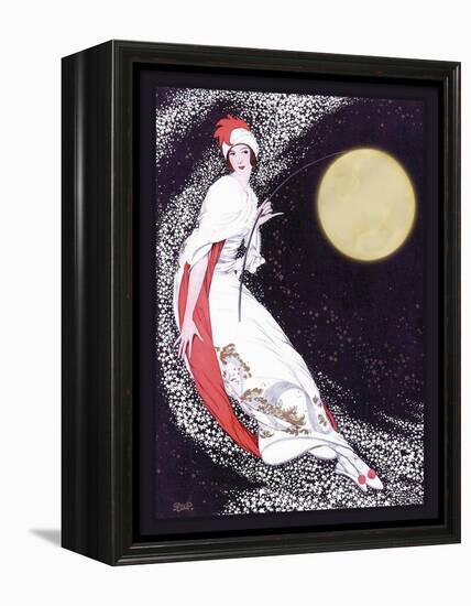 Moon Fairy Canvas 2a-Vintage Lavoie-Framed Premier Image Canvas