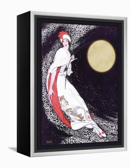 Moon Fairy Canvas 2a-Vintage Lavoie-Framed Premier Image Canvas