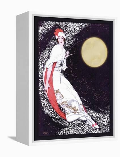 Moon Fairy Canvas 2a-Vintage Lavoie-Framed Premier Image Canvas