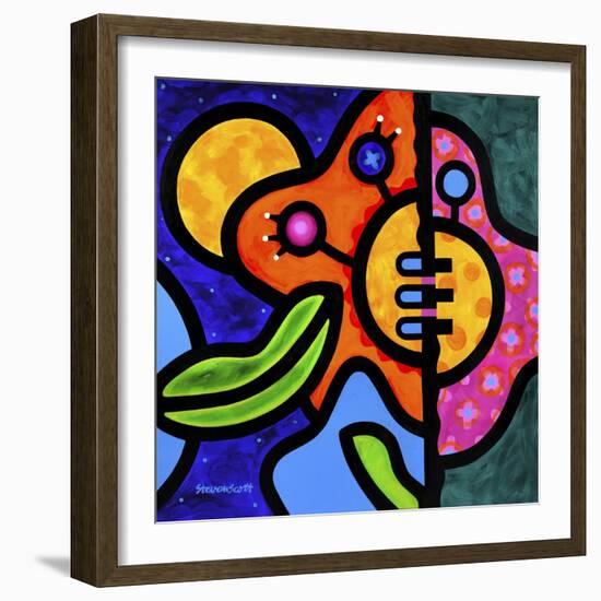 Moon Flower-Steven Scott-Framed Giclee Print