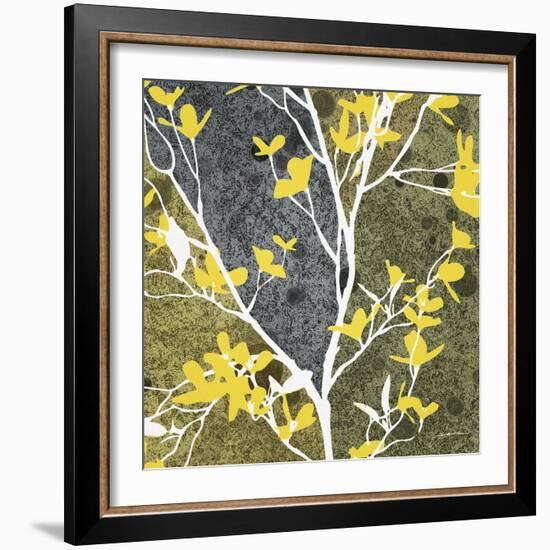 Moon Flowers I-James Burghardt-Framed Art Print