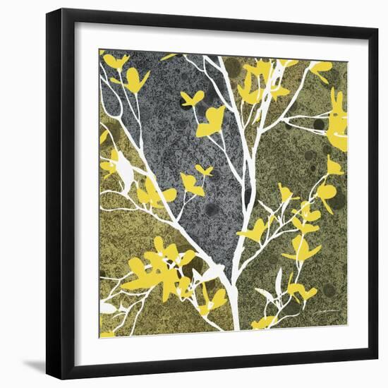 Moon Flowers I-James Burghardt-Framed Art Print