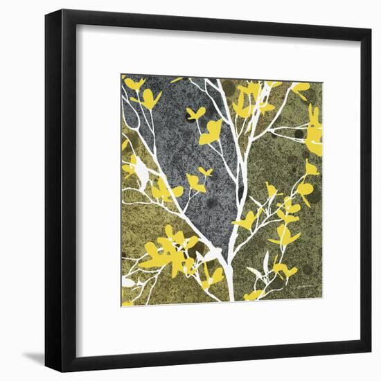 Moon Flowers I-James Burghardt-Framed Art Print