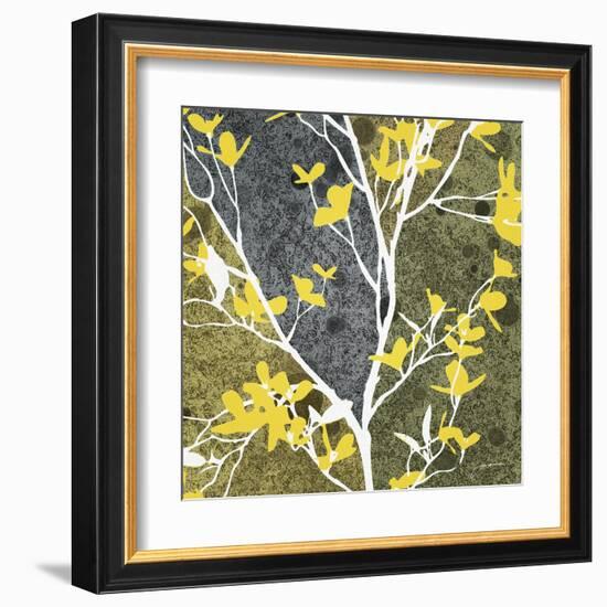 Moon Flowers I-James Burghardt-Framed Art Print