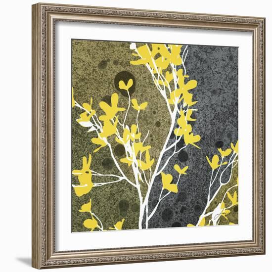 Moon Flowers II-James Burghardt-Framed Premium Giclee Print