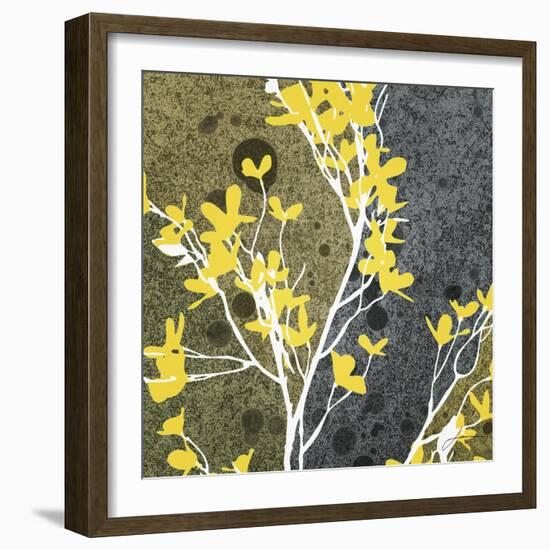 Moon Flowers II-James Burghardt-Framed Premium Giclee Print