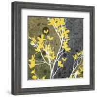 Moon Flowers II-James Burghardt-Framed Art Print