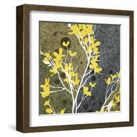 Moon Flowers II-James Burghardt-Framed Art Print