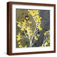 Moon Flowers II-James Burghardt-Framed Art Print