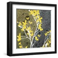 Moon Flowers II-James Burghardt-Framed Art Print