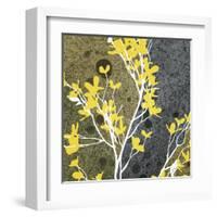 Moon Flowers II-James Burghardt-Framed Art Print