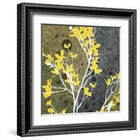Moon Flowers II-James Burghardt-Framed Art Print