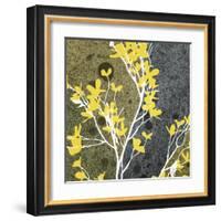 Moon Flowers II-James Burghardt-Framed Art Print