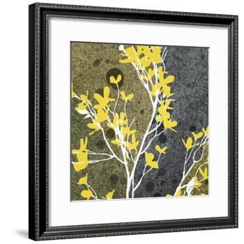 Moon Flowers II-James Burghardt-Framed Art Print