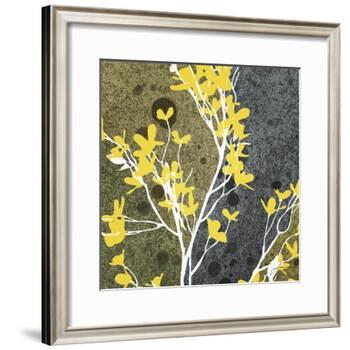 Moon Flowers II-James Burghardt-Framed Art Print