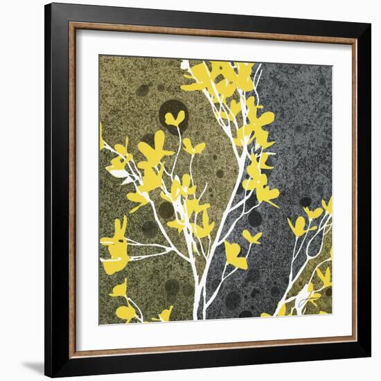 Moon Flowers II-James Burghardt-Framed Art Print